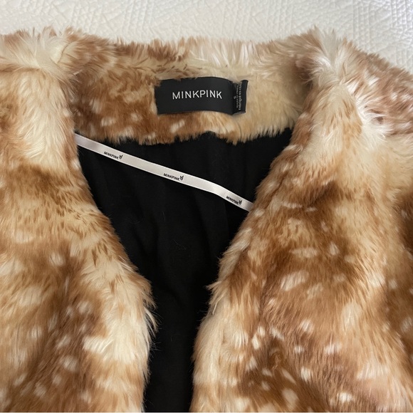 Fawn Faux Fur Jacket - Picture 2 of 4